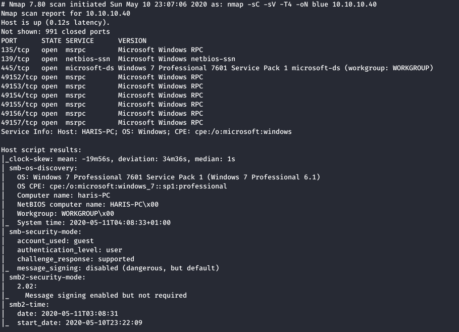 nmap