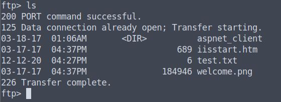 ftptest