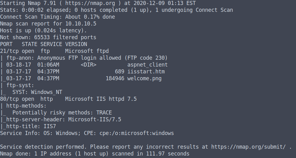 nmap