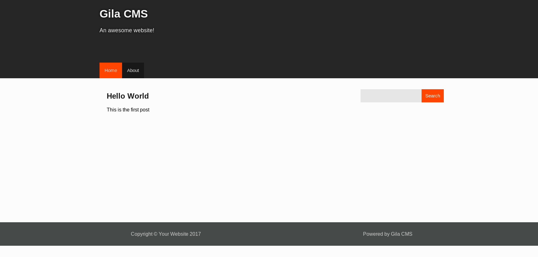 website