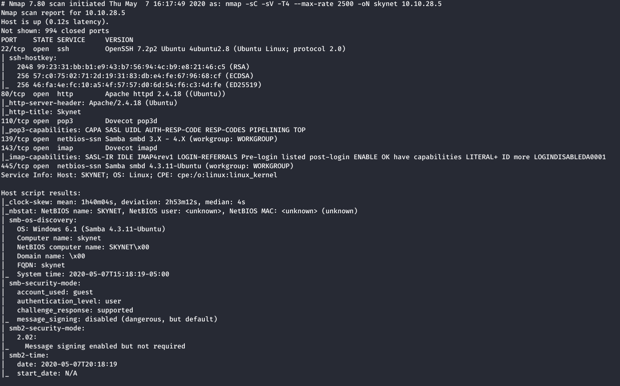 nmap